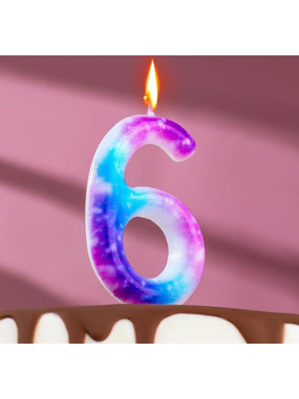 Свеча в торт на шпажке 