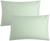 Комплект наволочек Этель, 50х70 см - 2 шт, светло-зеленый, поплин 125 г/м2