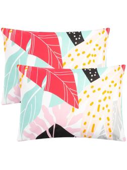 Комплект наволочек Этель Сolored tropics, 50х70 см - 2 шт, 100% хлопок, бязь