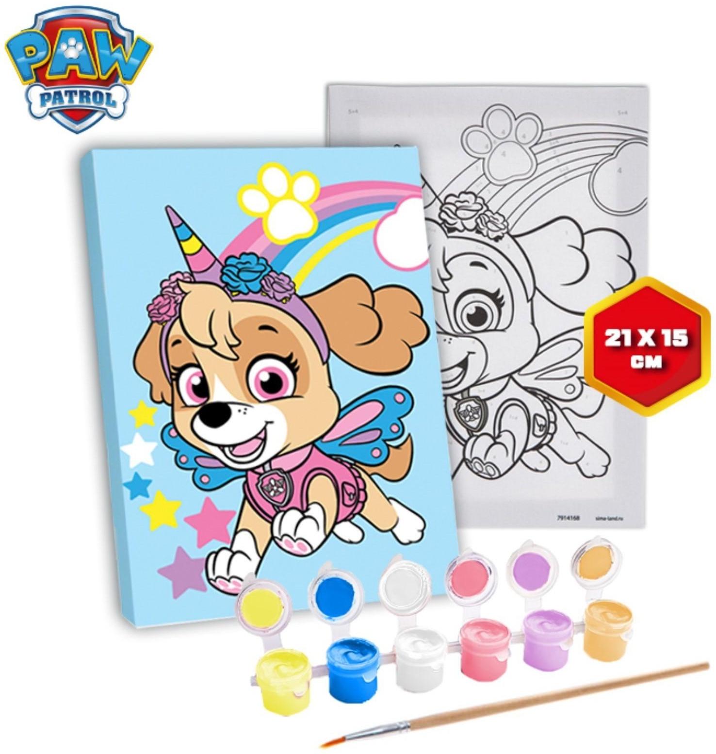 Роспись по холсту 21х15 