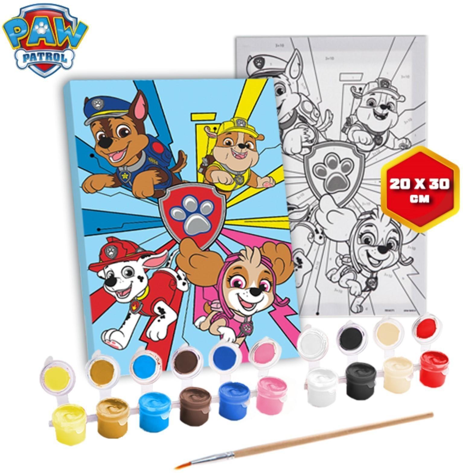 Роспись по холсту 20х30 