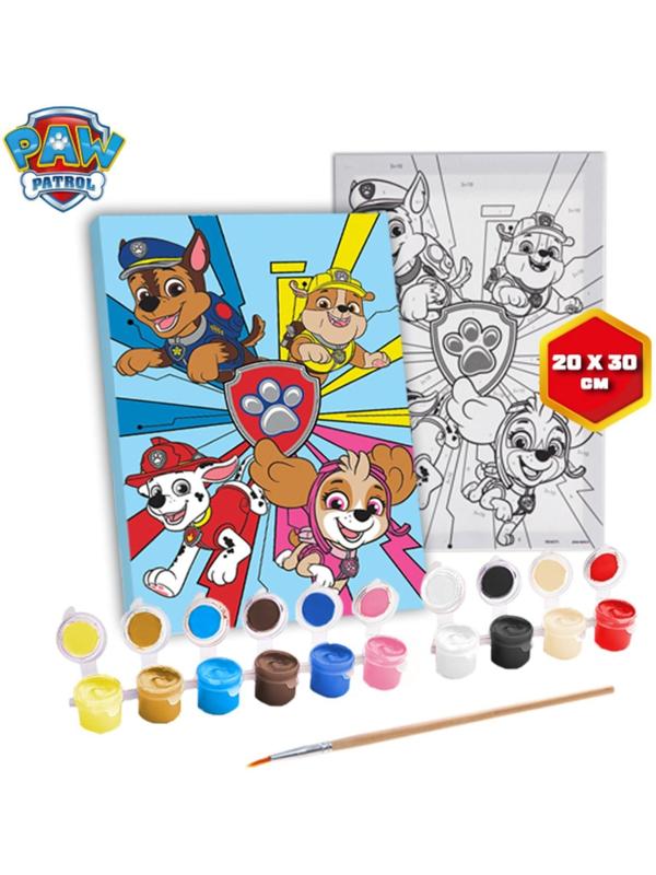 Роспись по холсту 20х30 