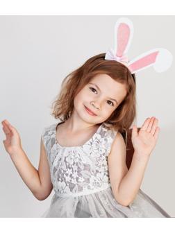 Карнавальный ободок-ушки зайчика «Милашка»