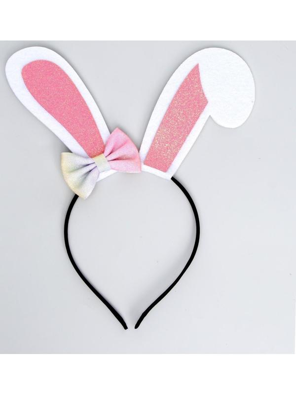Карнавальный ободок-ушки зайчика «Милашка»