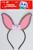 Карнавальный ободок-ушки зайчика «Блестящая»