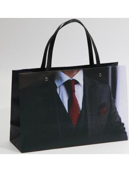 Пакет подарочный «Лучший мужчина», 30 × 20 × 10 см