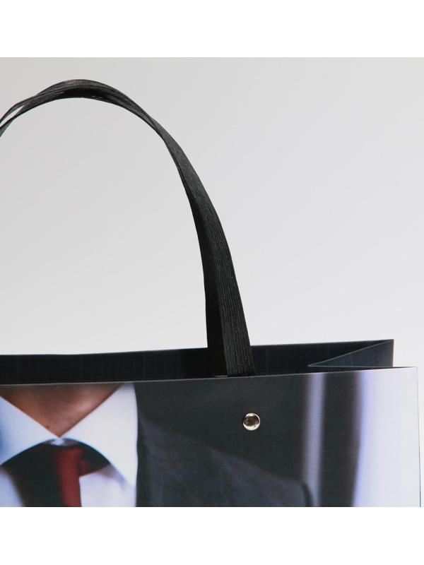 Пакет подарочный «Лучший мужчина», 30 × 20 × 10 см