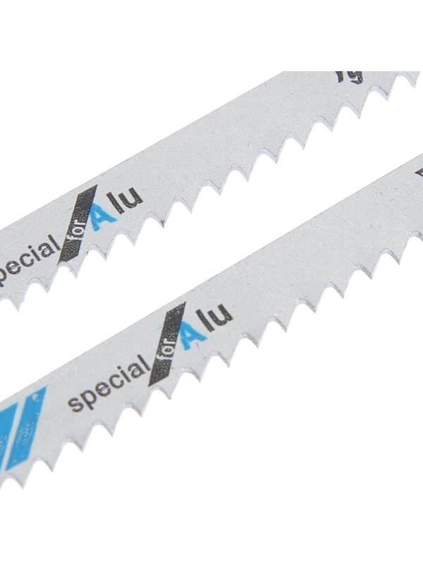 Пилки для лобзиков ТУНДРА, по металлу, HSS, 75/100 х 3 мм, 2 шт.