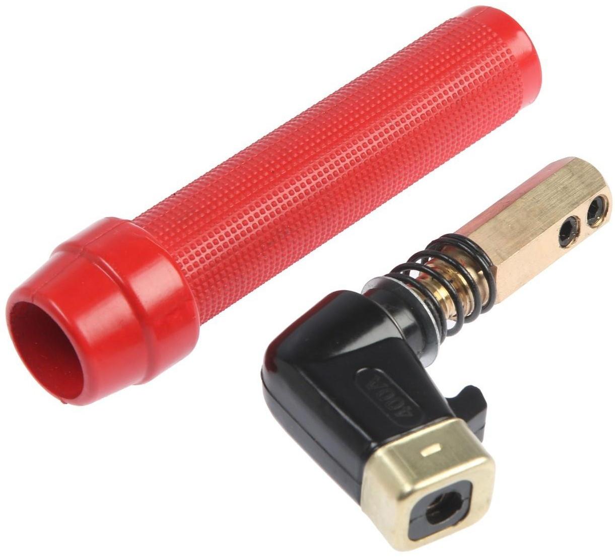 Держатель для электродов ТУНДРА PRO, 240 мм, медь, усиленный зажим, 1.6 - 4 мм, 400 А