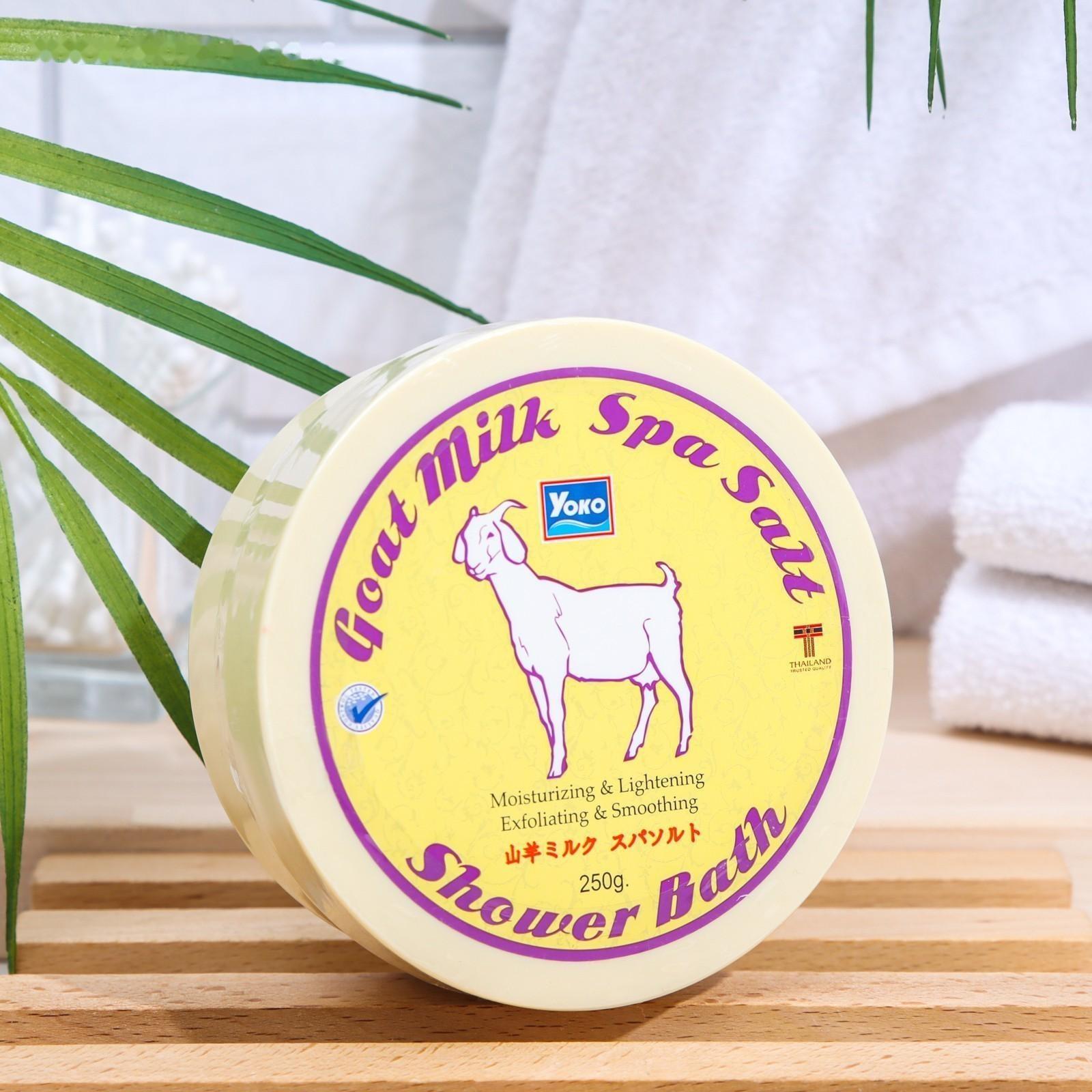 Скраб для тела солевой Yoko с козьим молоком, 250 г