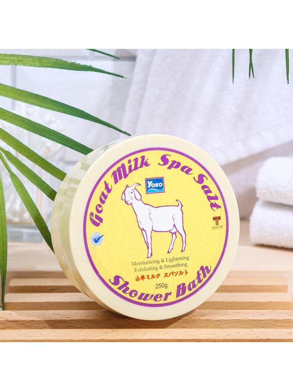 Скраб для тела солевой Yoko с козьим молоком, 250 г