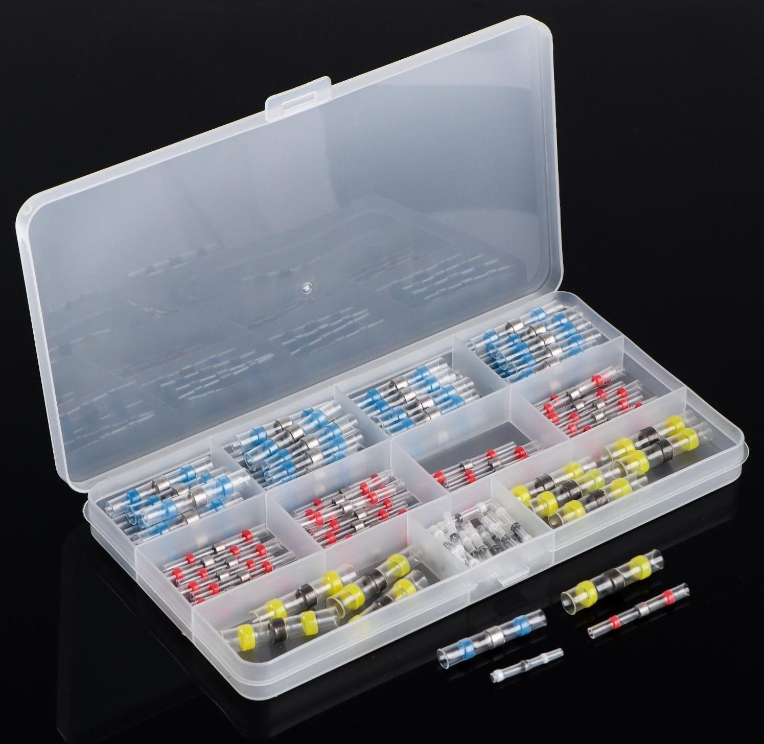 Трубка термоусадочная, набор 100 шт