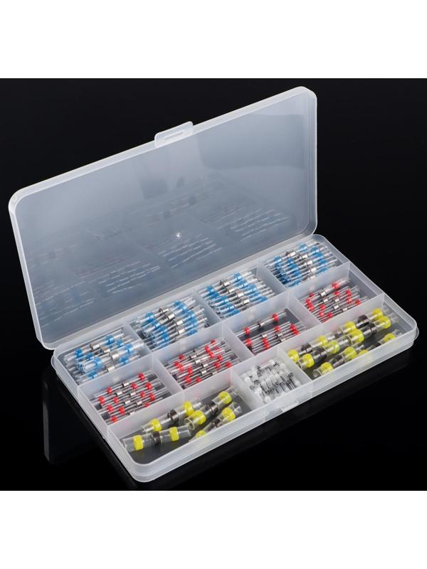 Трубка термоусадочная, набор 100 шт