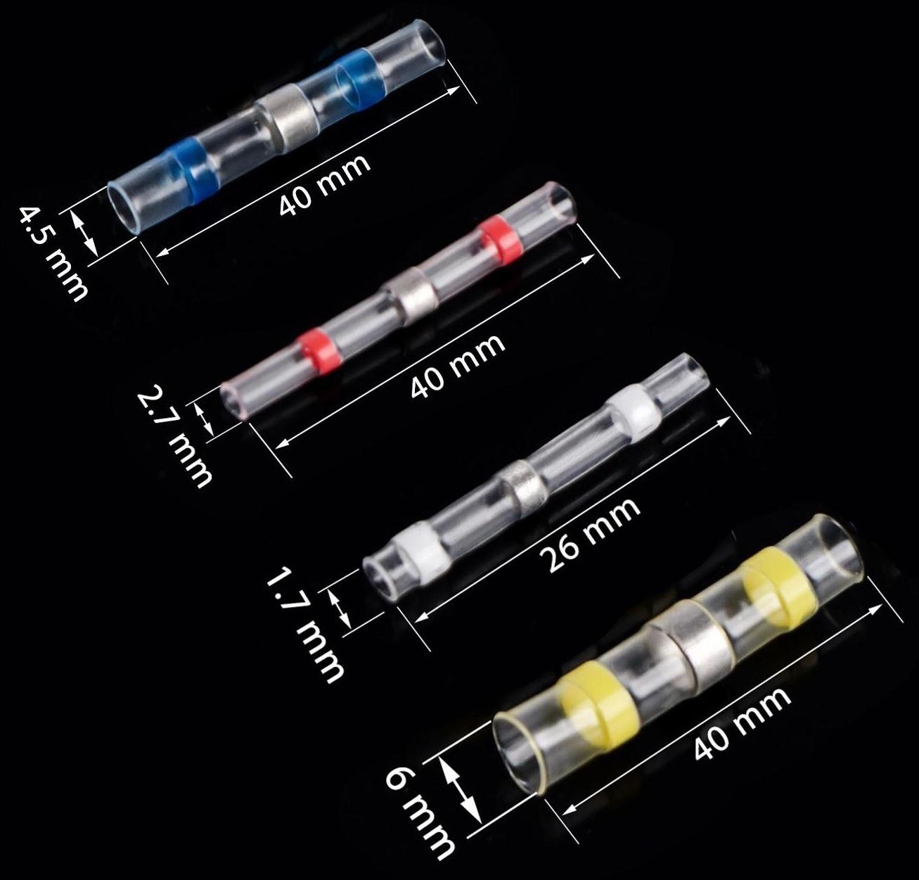 Трубка термоусадочная, набор 150 шт