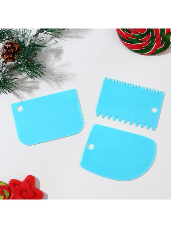 Набор кондитерских шпателей «Сладкого года», 3 шт