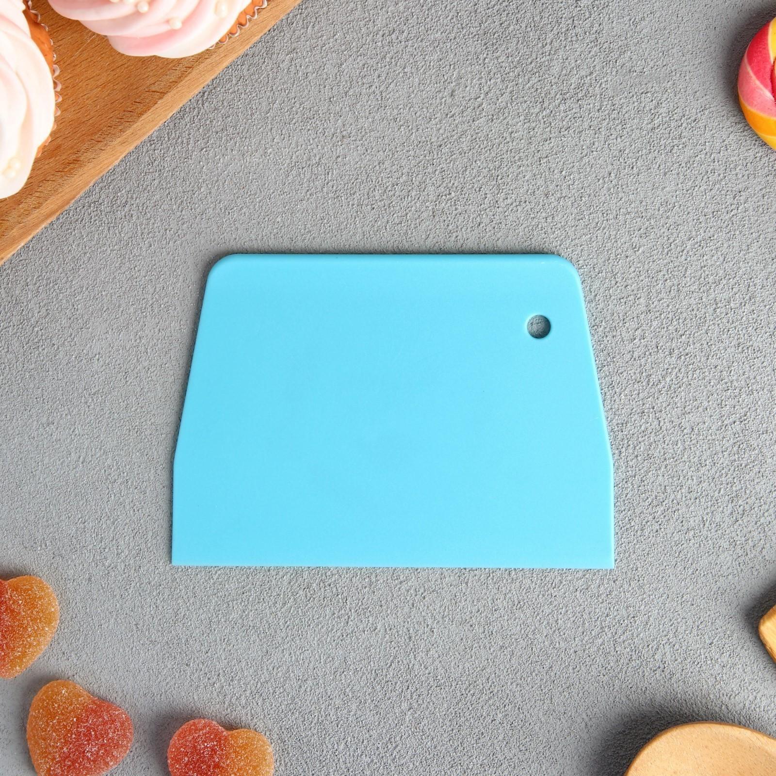 Кондитерский шпатель пластик «Будет вкусно», 9.2 х 0.2 х 13 см