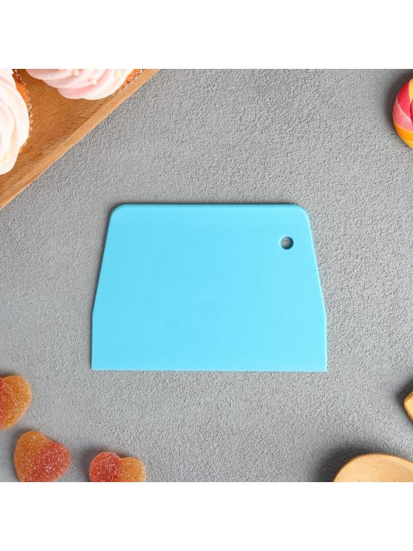 Кондитерский шпатель пластик «Будет вкусно», 9.2 х 0.2 х 13 см