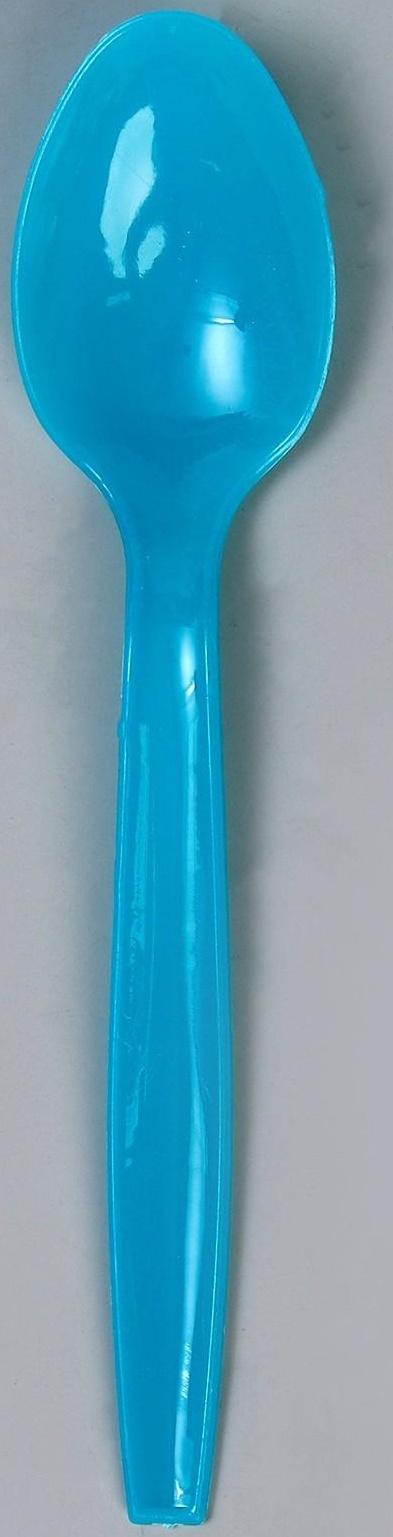 Ложка пластиковая, в наборе 6 штук, цвета МИКС