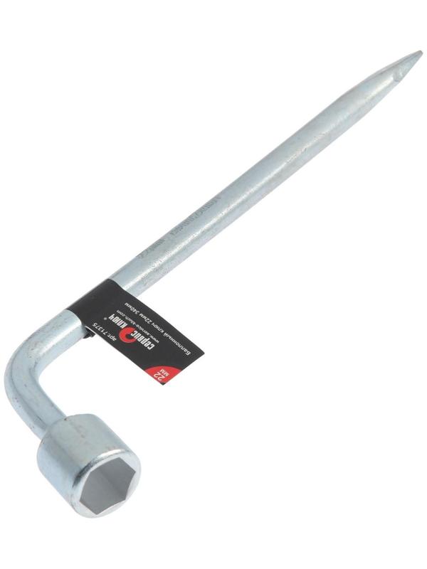 Баллонный ключ СЕРВИС КЛЮЧ 71375, Г-образный 22 х 320 мм
