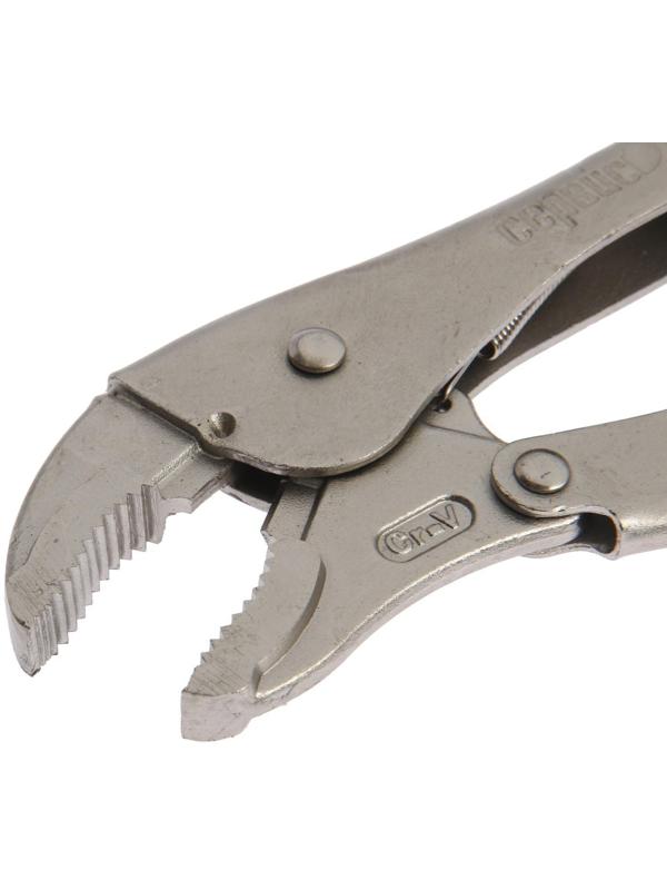 Зажим ручной СЕРВИС КЛЮЧ, 75255, полукруглый зажим, 250 мм