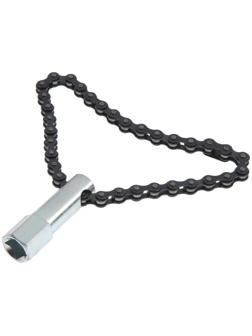 Съемник масляного фильтра цепь СЕРВИС КЛЮЧ 75320, под квадрат 1/2