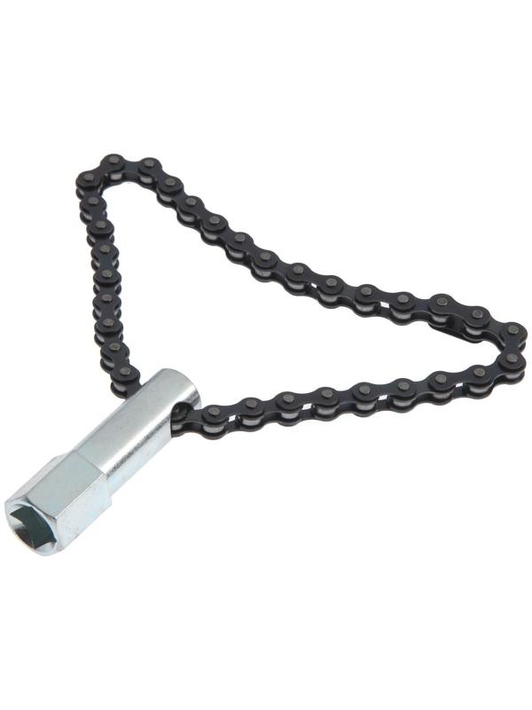 Съемник масляного фильтра цепь СЕРВИС КЛЮЧ 75320, под квадрат 1/2