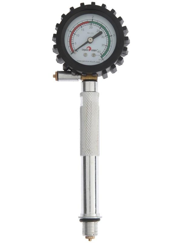 Прижимной компрессометр СЕРВИС КЛЮЧ 75554, дизель, 4 МПА