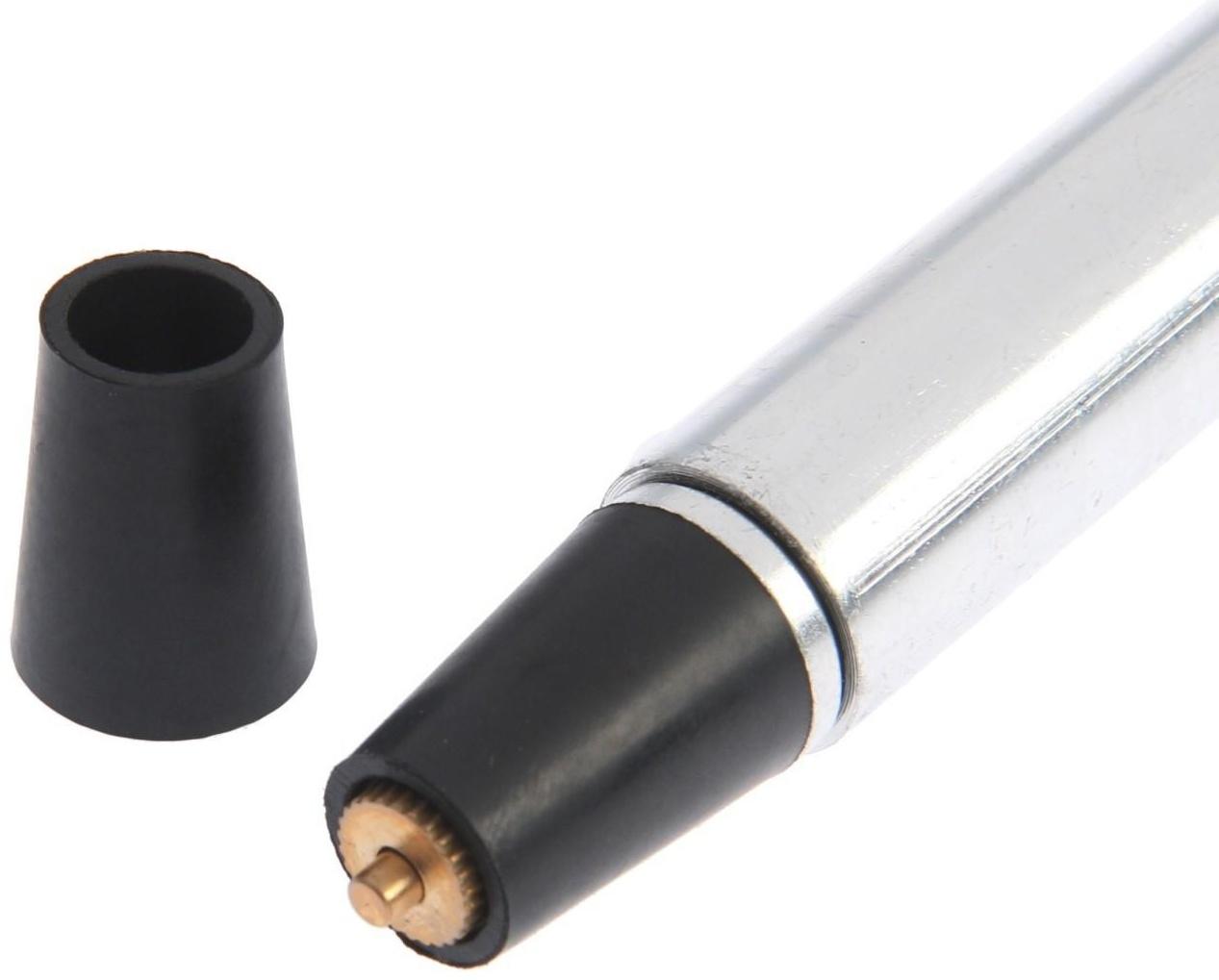 Прижимной компрессометр СЕРВИС КЛЮЧ ВАЗ 2110-12 75555, длинный, механический