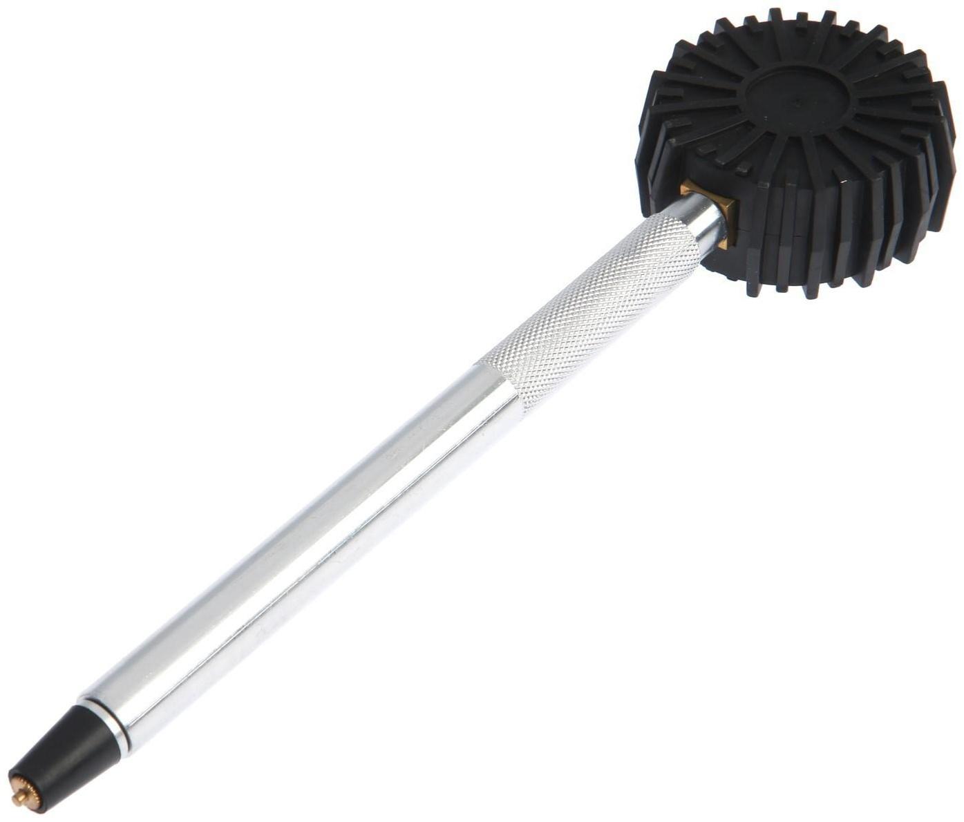 Прижимной компрессометр СЕРВИС КЛЮЧ ВАЗ 2110-12 75555, длинный, механический