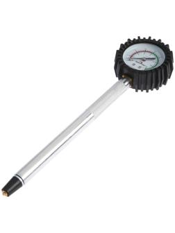 Прижимной компрессометр СЕРВИС КЛЮЧ ВАЗ 2110-12 75555, длинный, механический