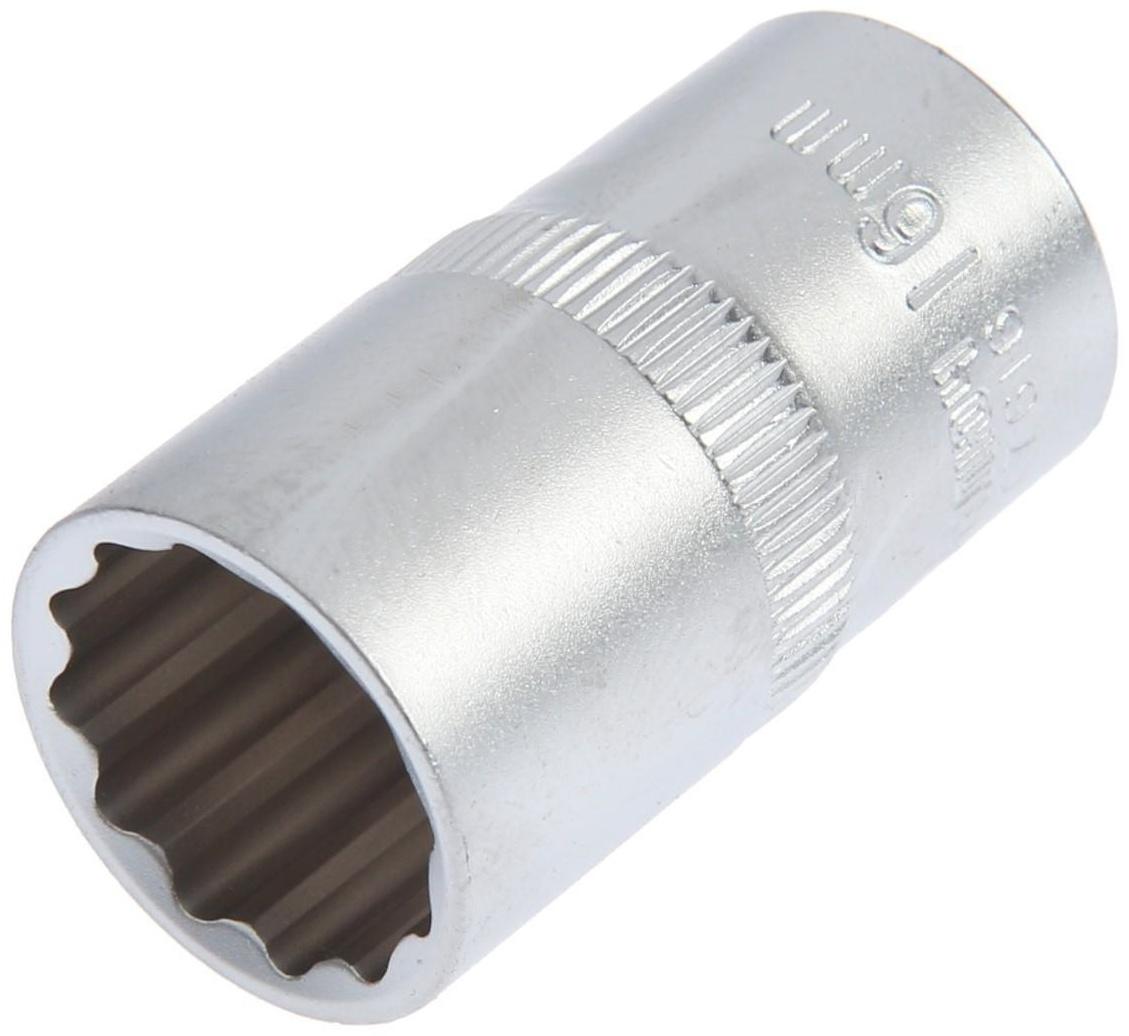 Головка торцевая СЕРВИС КЛЮЧ 77616, 12-гранная, 16 мм