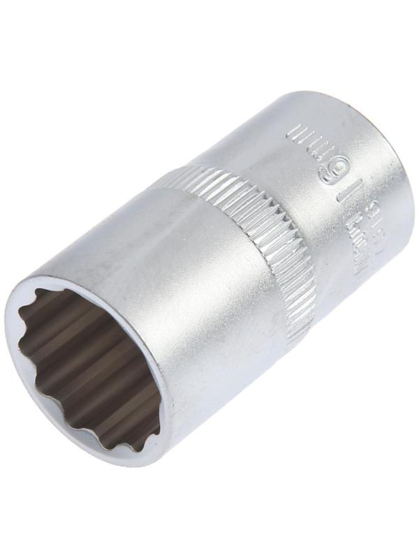 Головка торцевая СЕРВИС КЛЮЧ 77616, 12-гранная, 16 мм