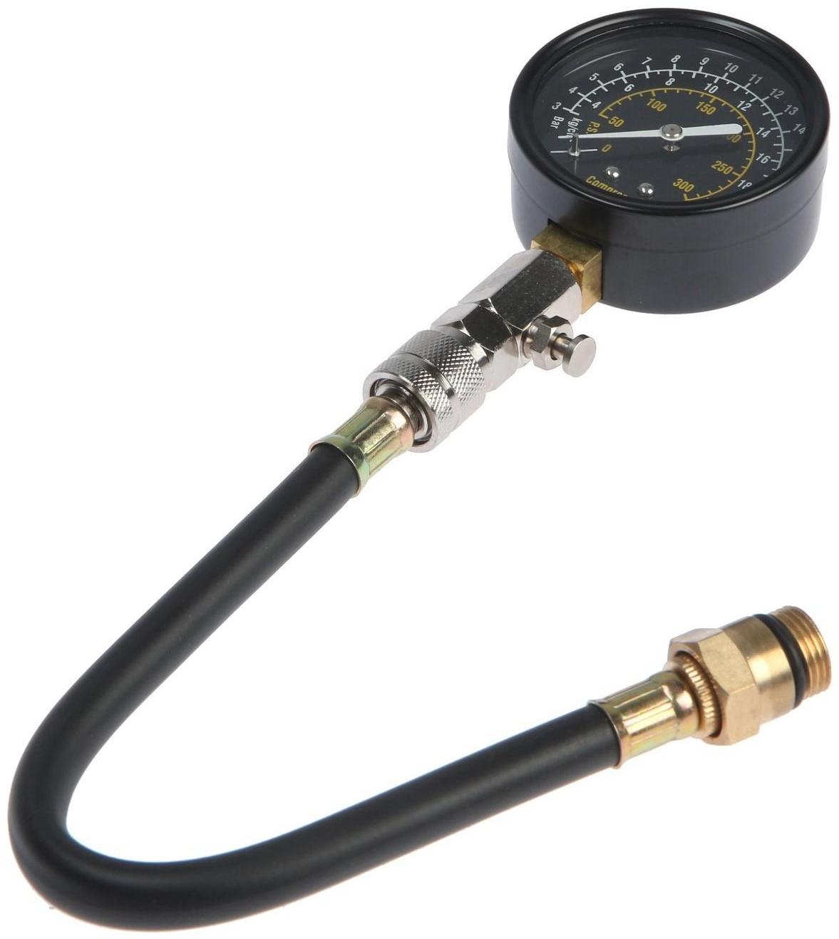 Компрессометр СЕРВИС КЛЮЧ 77780, PROFFI, G-324, механический