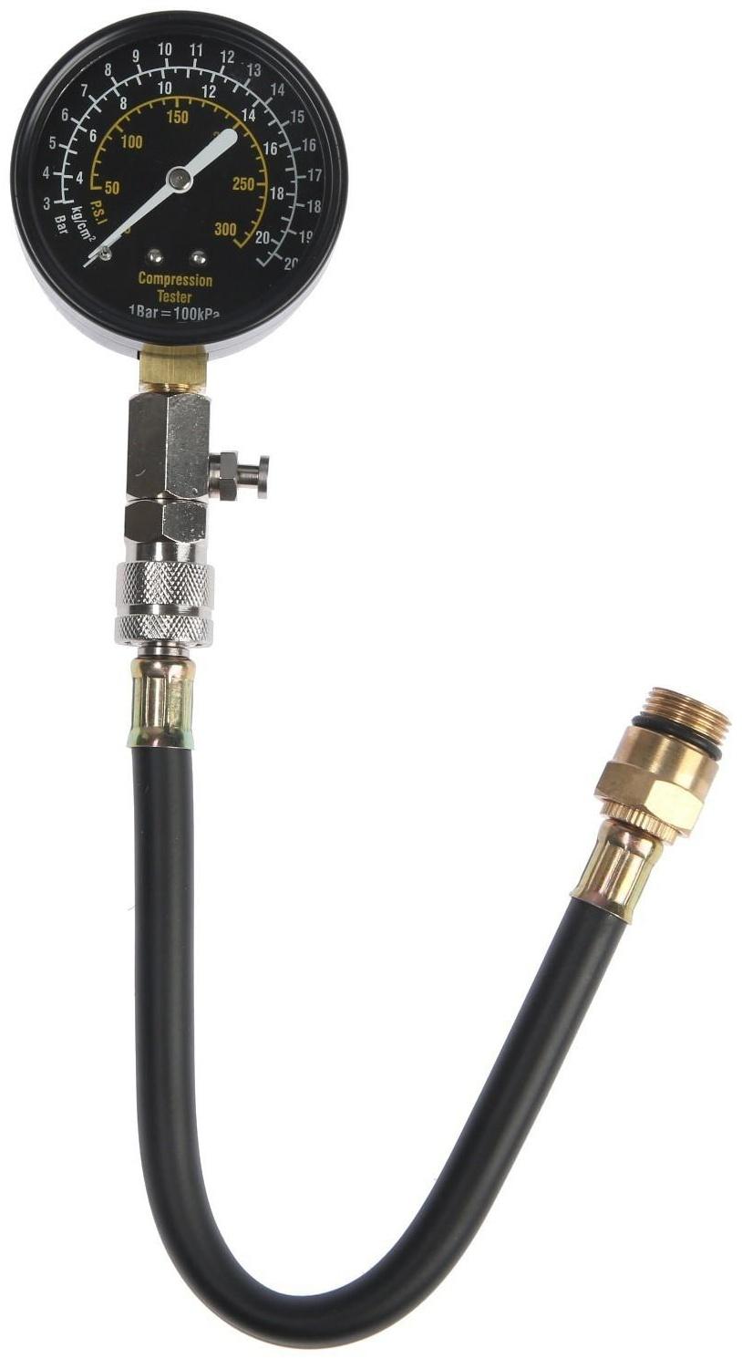 Компрессометр СЕРВИС КЛЮЧ 77780, PROFFI, G-324, механический