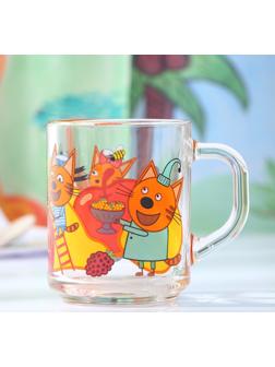 Кружка детская «Три кота фрукты», 200 мл