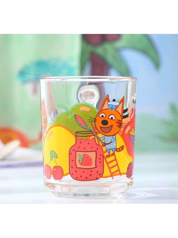 Кружка детская «Три кота фрукты», 200 мл