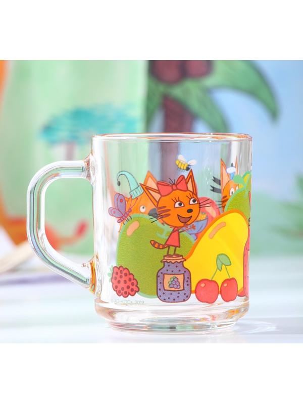 Кружка детская «Три кота фрукты», 200 мл