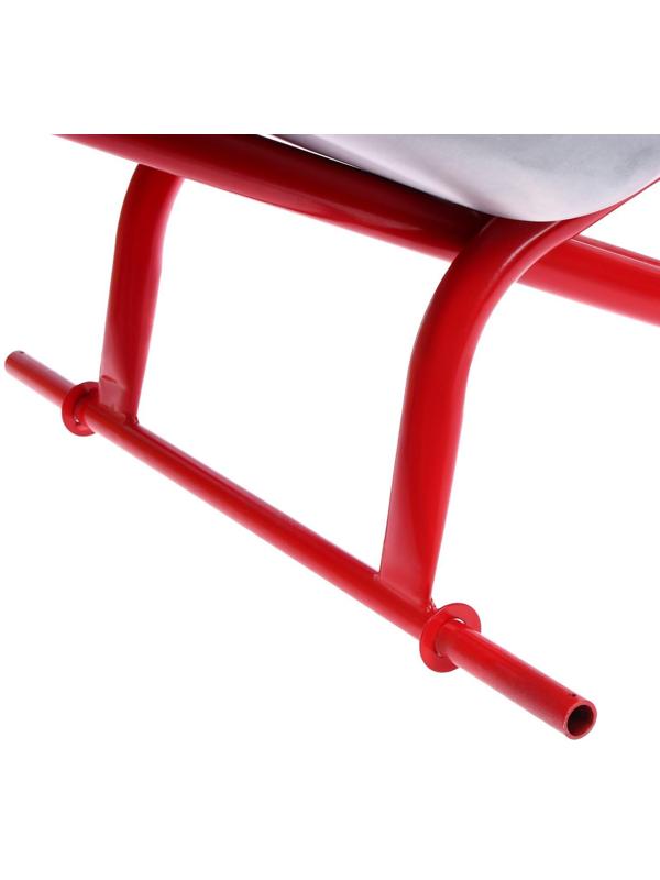 Тачка строительная, двухколёсная: груз/п 350 кг, объём 150 л, красные ручки