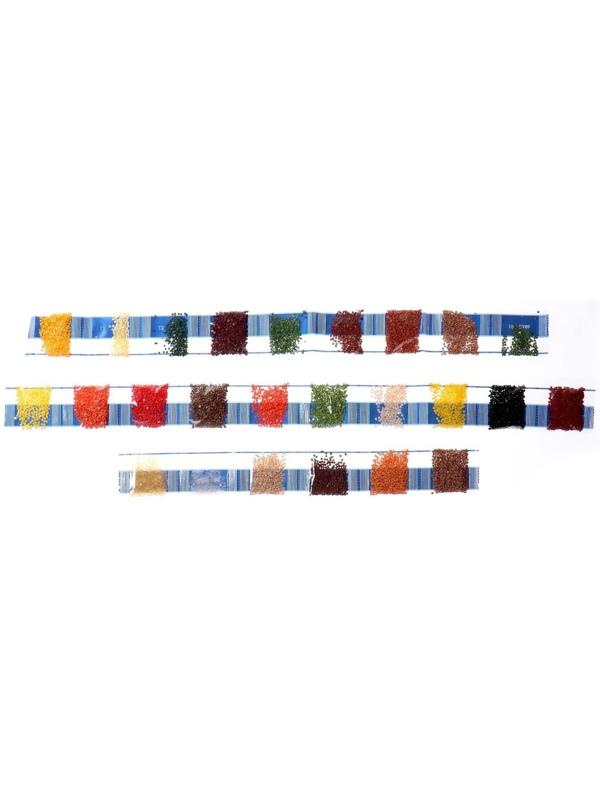 Алмазная мозаика со светящимися стразами «Котик в листьях» 20х30 см, на холсте