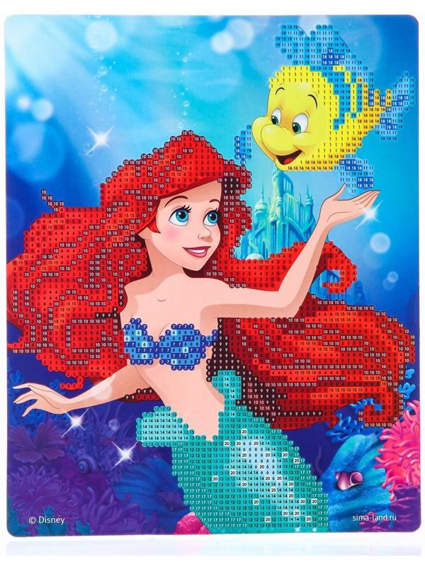 Алмазная мозаика для детей Принцессы:Ариель