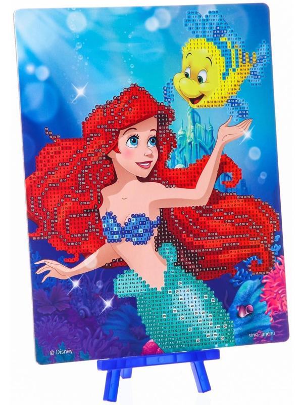 Алмазная мозаика для детей Принцессы:Ариель