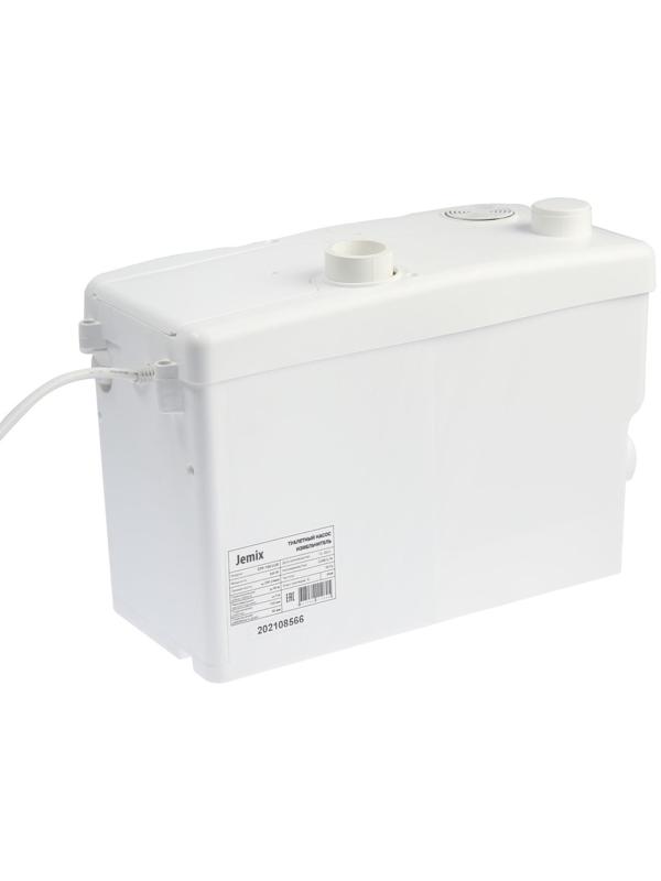 Насос канализационный JEMIX STP-100 LUX, 600 Вт, 200 л/мин, напор 9 м, с измельчителем