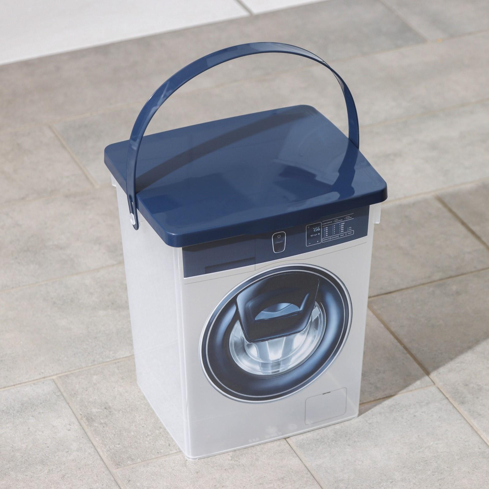 Контейнер для стирального порошка RICCO, 5 л, 19,6×16,7×23 см