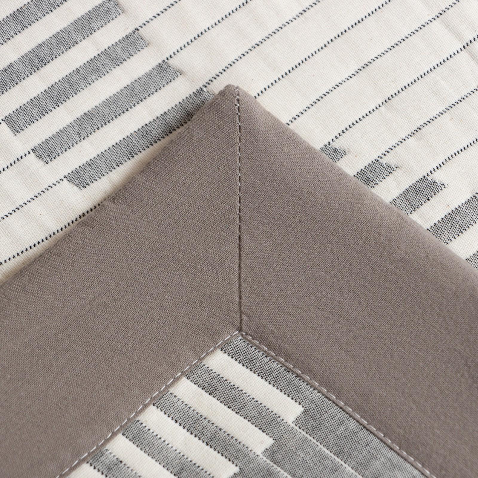 Покрывало хлопковое Этель «Волны» 200х240±5 см, цвет серый, 100%хлопок, 300гр/м2