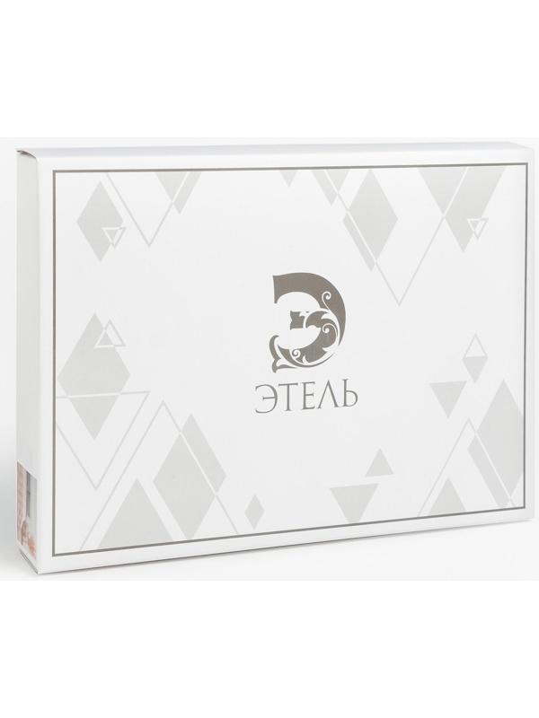 Покрывало хлопковое Этель «Волны» 200х240±5 см, цвет серый, 100%хлопок, 300гр/м2