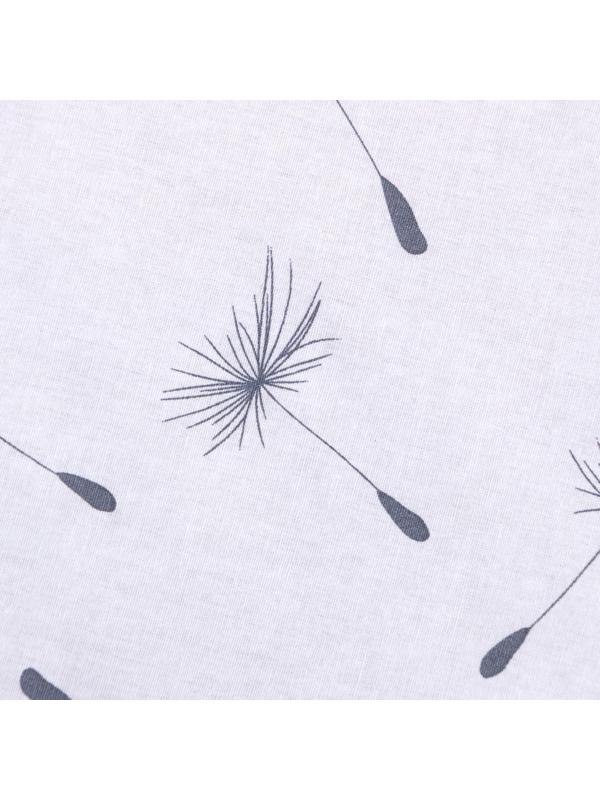 Простыня LoveLife «Одуванчики» 150х220 см, 100% хлопок, поплин, 125 г/м²