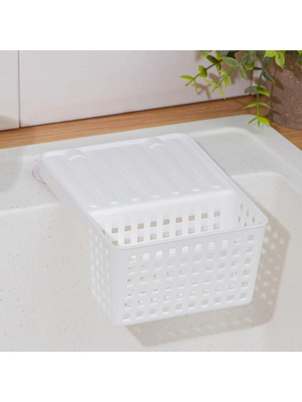 Органайзер для раковины «Лофт», цвет белый