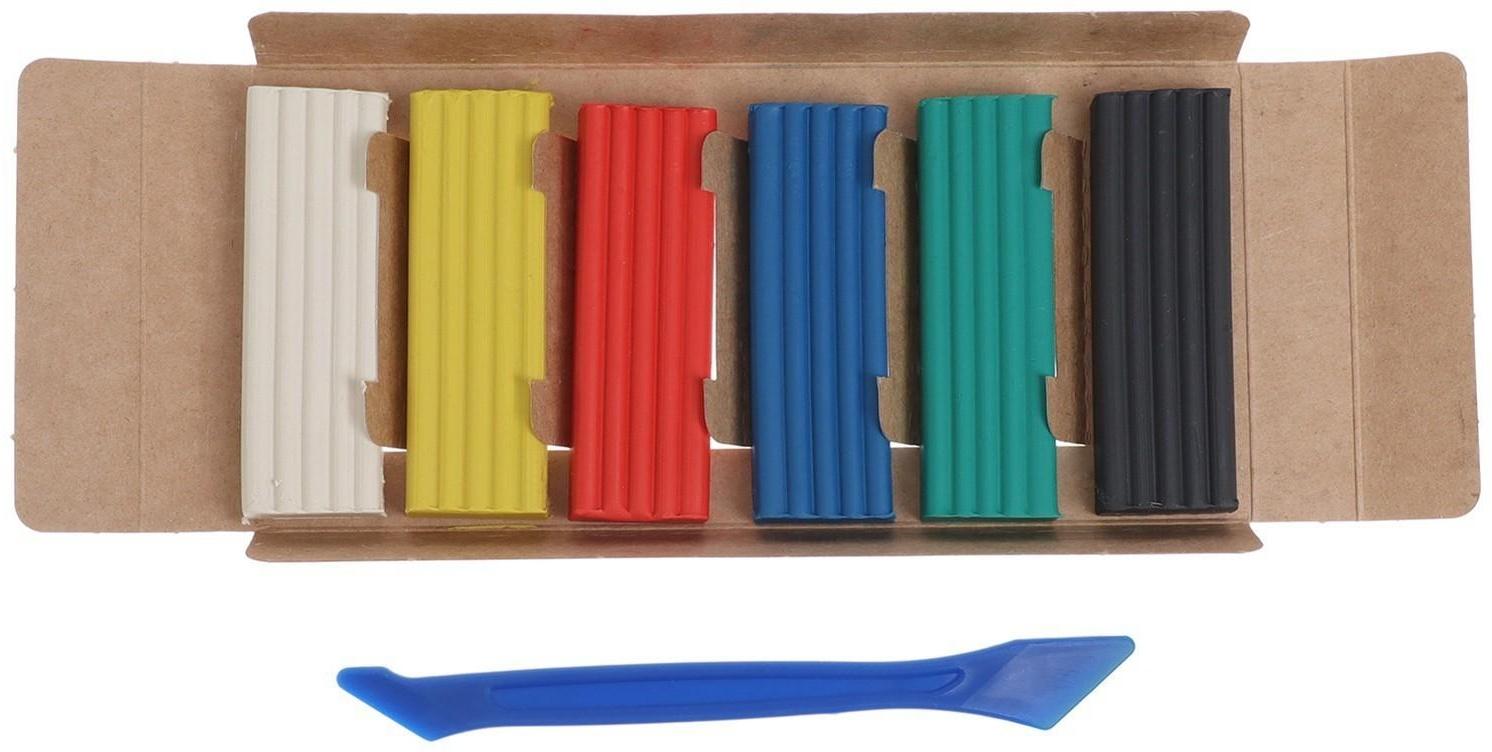 Пластилин 6 цветов 