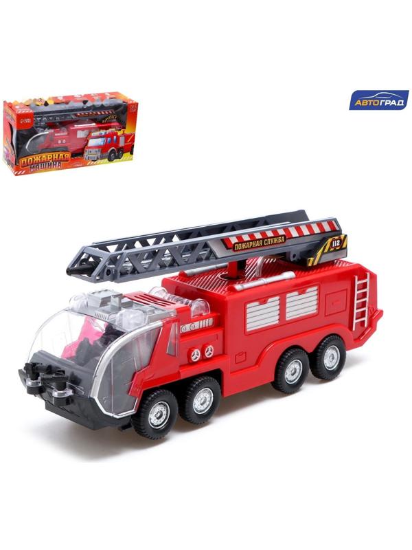 Машина «Пожарная», стреляет водой, русская озвучка, световые и звуковые эффекты