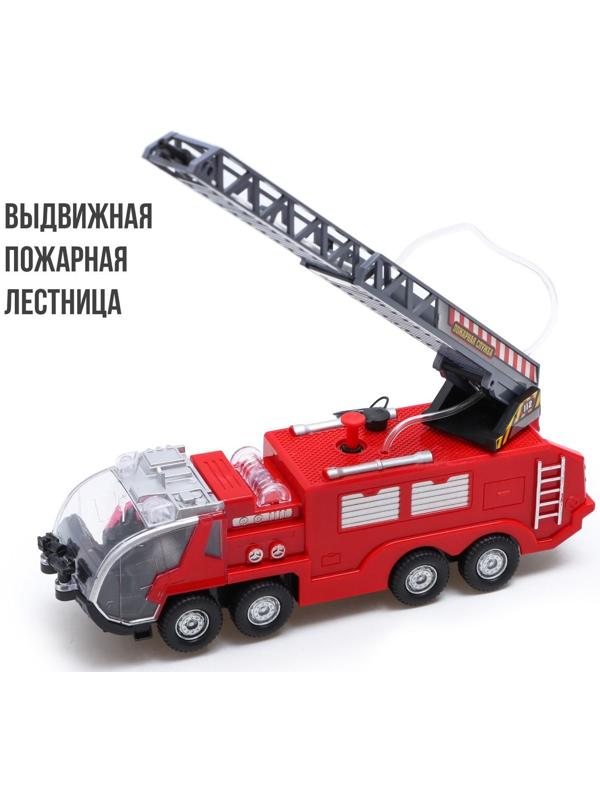 Машина «Пожарная», стреляет водой, русская озвучка, световые и звуковые эффекты